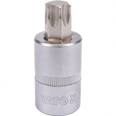 Antgalis įpresuotas į galvutę 1/2", T60 x 55mm Antgalis įpresuotas į galvutę 1/2", T60 x 55mm