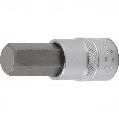 Antgalis įpresuotas į galvutę ilgis 70 mm 12.5 mm (1/2") hex šešiakampis 19 mm Antgalis įpresuotas į galvutę ilgis 70 mm 12.5 mm (1/2") hex šešiakampis 19 mm
