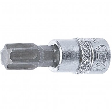 Antgalis T50 įpresuotas į galvutę 1/4" T-Star (Torx) BGS 2164-T50 Antgalis T50 įpresuotas į galvutę 1/4" T-Star (Torx) BGS 2164-T50