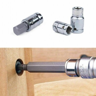 Antgalių rinkinys TORX HEX SPLIN, metalinė dėžutė 40vnt. 4 Antgalių rinkinys TORX HEX SPLIN, metalinė dėžutė 40vnt. 4