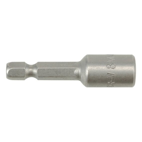 Antgalis - galvutė magnetinė CR-V, 1/4" 8x48 mm su pakuote (YT-1513) Antgalis - galvutė magnetinė CR-V, 1/4" 8x48 mm su pakuote (YT-1513)