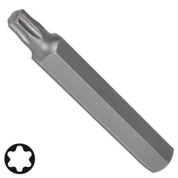 Antgalis, ilgis 75 mm, 10 mm (3/8") storis, T-Star (Torx) T27 1 Antgalis, ilgis 75 mm, 10 mm (3/8") storis, T-Star (Torx) T27 1