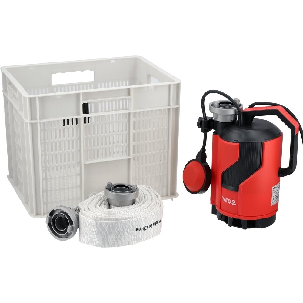 Apsaugos nuo potvynių rinkinys su panardinamu vandens siurbliu 750W 12000 l/h YATO 1 Apsaugos nuo potvynių rinkinys su panardinamu vandens siurbliu 750W 12000 l/h YATO 1