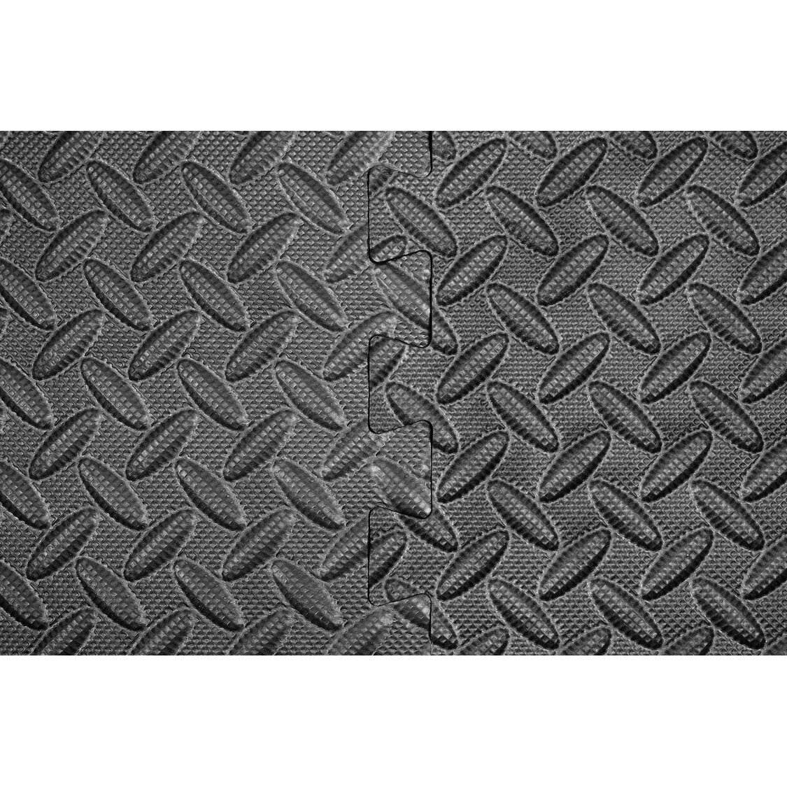Apsauginis kilimėlis automobilių dirbtuvėms ar treniruoklių salei | 6 vnt / 60x60 cm YATO 1 Apsauginis kilimėlis automobilių dirbtuvėms ar treniruoklių salei | 6 vnt / 60x60 cm YATO 1