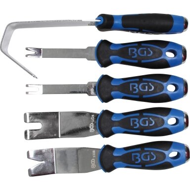 Apdailos ir klipsų ardymo rinkinys 5vnt. BGS-technic
