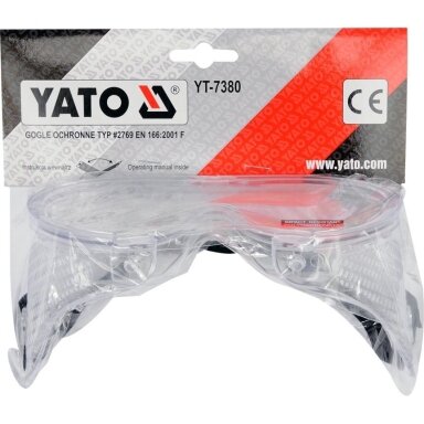 Apsauginiai akiniai YATO YT-7380