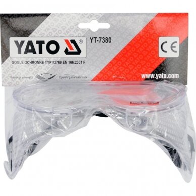 Apsauginiai akiniai YATO YT-7380 1 Apsauginiai akiniai YATO YT-7380 1