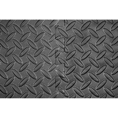 Apsauginis kilimėlis automobilių dirbtuvėms ar treniruoklių salei | 6 vnt / 60x60 cm YATO 1 Apsauginis kilimėlis automobilių dirbtuvėms ar treniruoklių salei | 6 vnt / 60x60 cm YATO 1