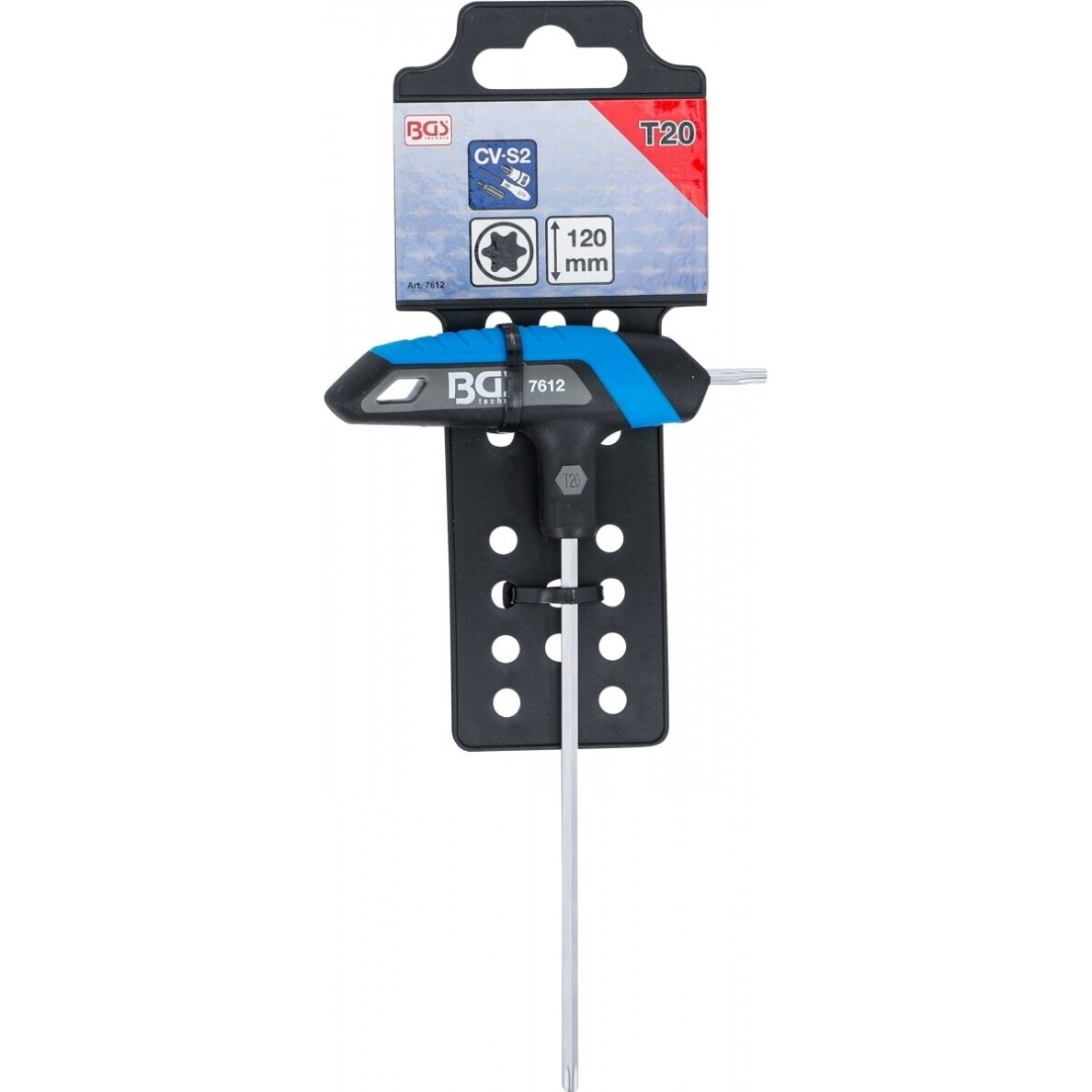 Atsuktuvas su T formos rankena | T-Star (Torx) | T20 BGS 3