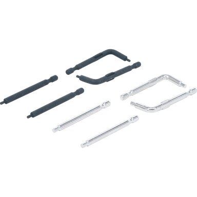 Atsarginiai antgaliai skirti žiedinių replių žnyplėms | 4 poros | BGS 8831-1 BGS