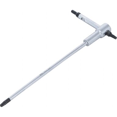 Atsuktuvas su slankiojančia T formos rankena | T-Star (Torx) | T15 BGS