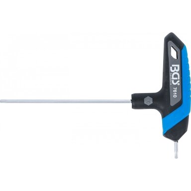 Atsuktuvas su T formos rankena | T-Star (Torx) | T10 BGS