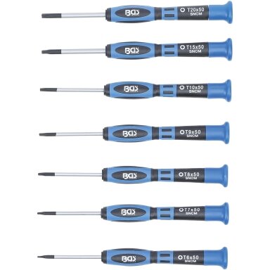 Atsuktuvų rinkinys T-star (Torx) 7vnt. BGS 7967