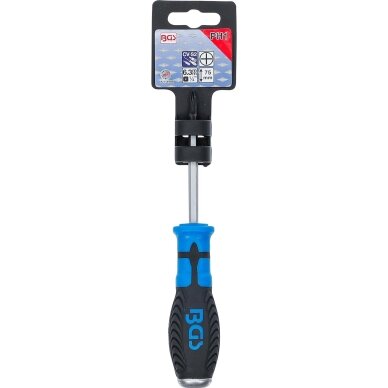 Atsuktuvas kalamas | Kryžminis PH1 | Ašmenų ilgis 75 mm | su 6.3 (1/4") skyle rankenoje BGS 2 Atsuktuvas kalamas | Kryžminis PH1 | Ašmenų ilgis 75 mm | su 6.3 (1/4") skyle rankenoje BGS 2