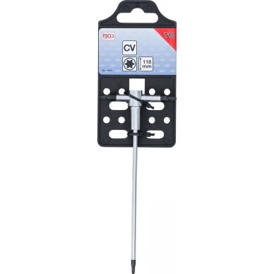 Atsuktuvas su slankiojančia T formos rankena | T-Star (Torx) | T10 BGS 4
