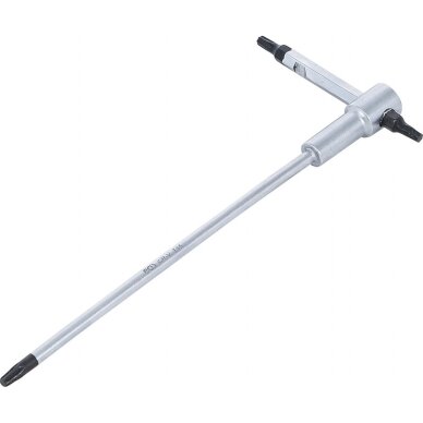 Atsuktuvas su slankiojančia T formos rankena | T-Star (Torx) | T15 BGS