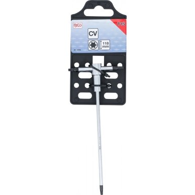 Atsuktuvas su slankiojančia T formos rankena | T-Star (Torx) | T15 BGS 4