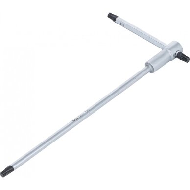 Atsuktuvas su slankiojančia T formos rankena | T-Star (Torx) | T30 BGS 1