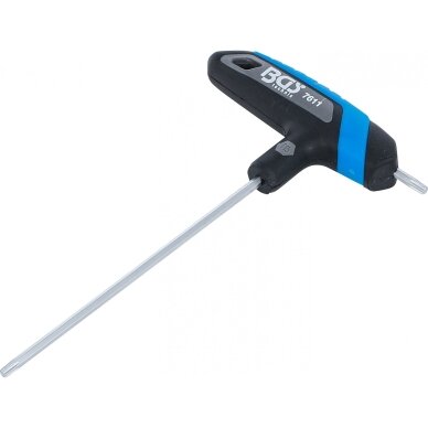 Atsuktuvas su T formos rankena | T-Star (Torx) | T15 BGS