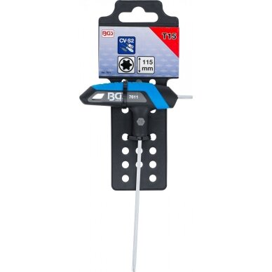 Atsuktuvas su T formos rankena | T-Star (Torx) | T15 BGS 3