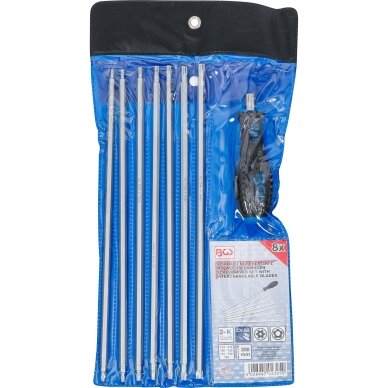 Atsuktuvų rinkinys su keičiamomis mentėmis | T-Star (Torx) / TS profilis (Torx Plus) | 8 vnt. BGS 2 Atsuktuvų rinkinys su keičiamomis mentėmis | T-Star (Torx) / TS profilis (Torx Plus) | 8 vnt. BGS 2