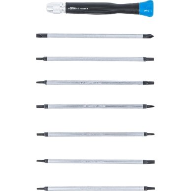 Atsuktuvų rinkinys | T-Star (Torx) / PH / SL | 8 vnt. BGS 2 Atsuktuvų rinkinys | T-Star (Torx) / PH / SL | 8 vnt. BGS 2