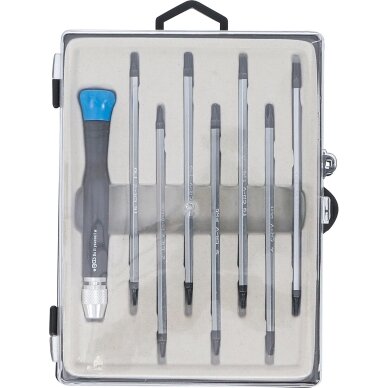 Atsuktuvų rinkinys | T-Star (Torx) / PH / SL | 8 vnt. BGS 4 Atsuktuvų rinkinys | T-Star (Torx) / PH / SL | 8 vnt. BGS 4