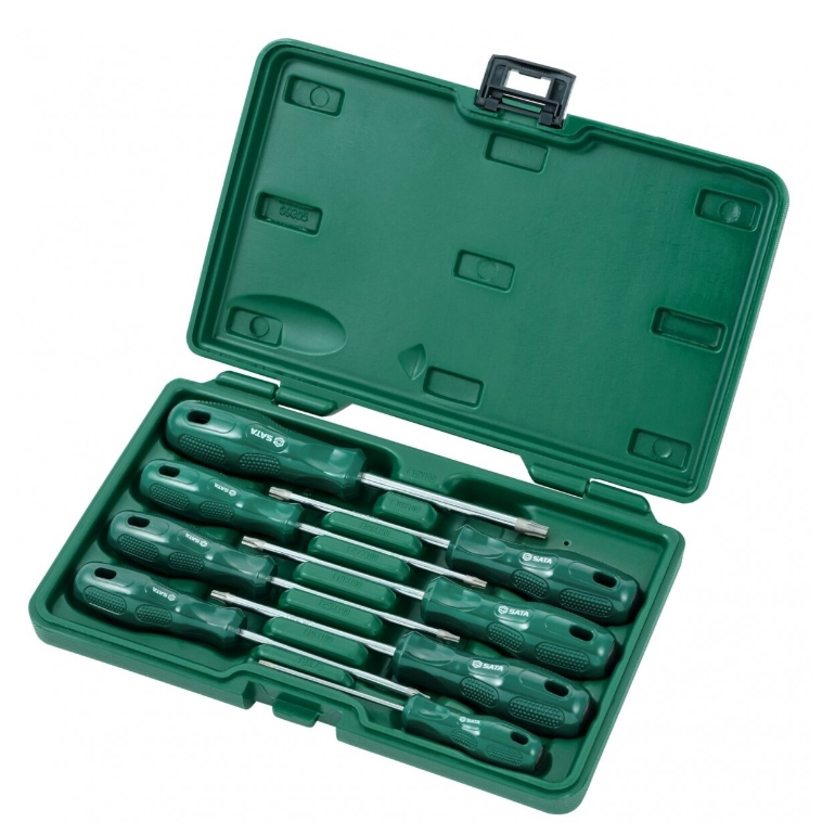 Atsuktuvų TORX rinkinys 8vnt. SATA Atsuktuvų TORX rinkinys 8vnt. SATA
