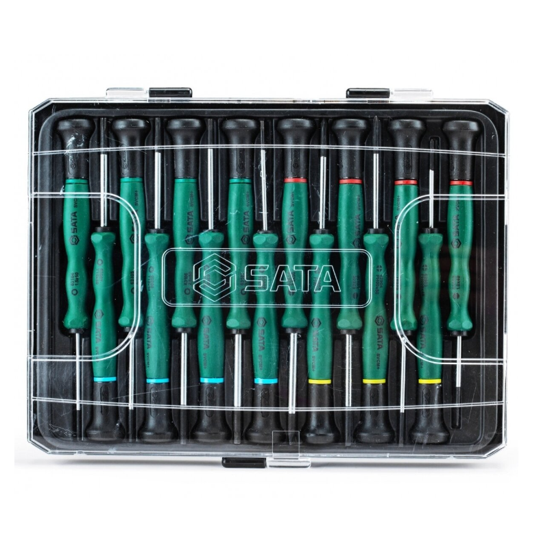 Atsuktuvų rinkinys mini 15vnt. SATA Atsuktuvų rinkinys mini 15vnt. SATA