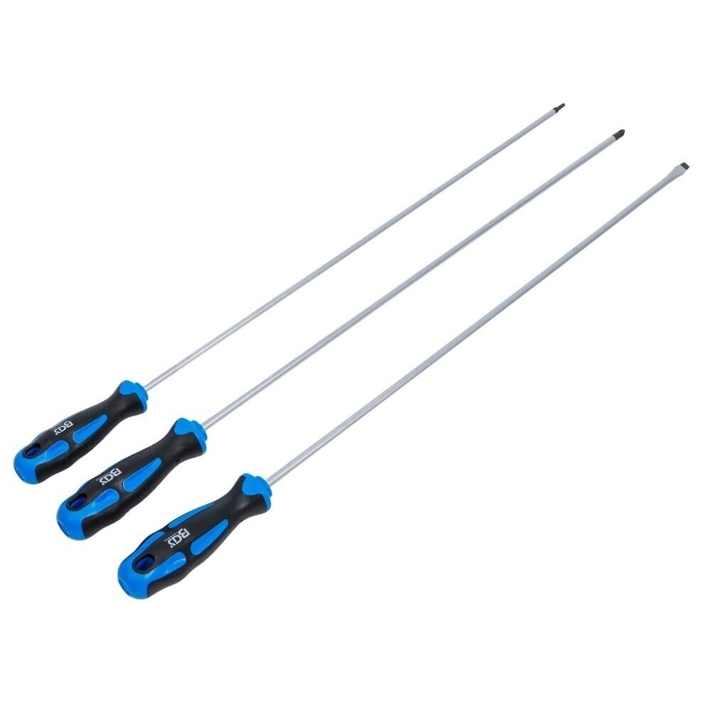 Atsuktuvų komplektas | 450 mm ilgio | 3 vnt | 6 mm-PH2-T15 BGS 2 Atsuktuvų komplektas | 450 mm ilgio | 3 vnt | 6 mm-PH2-T15 BGS 2
