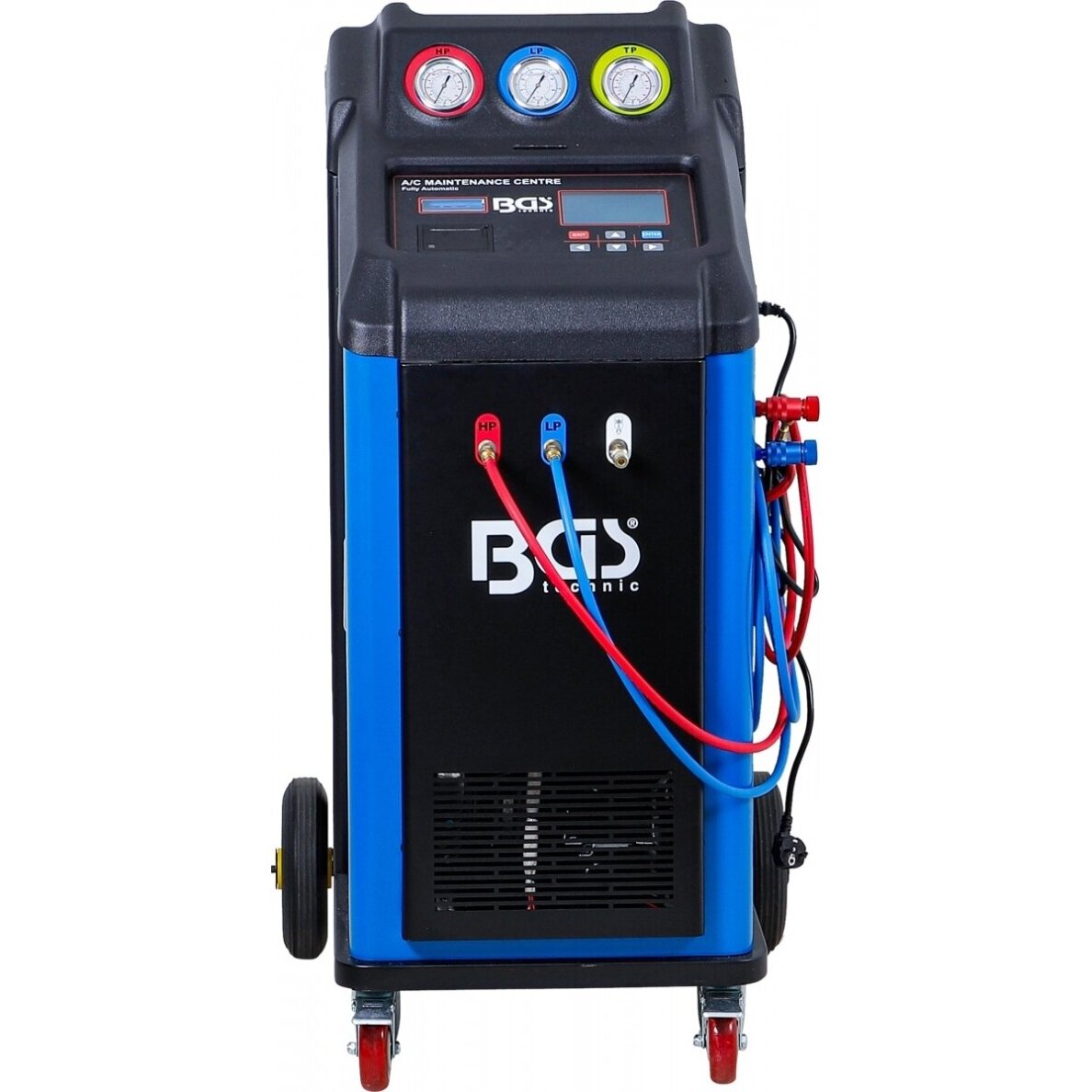 Automatinė automobilinių kondicionierių diagnostikos ir pildymo stotelė | LCD ekranas | R134a/R1234yf sistemoms BGS 4