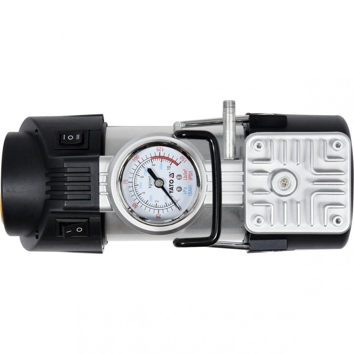 Automobilinis oro kompresorius su Led lempa 12V 180W 3 Automobilinis oro kompresorius su Led lempa 12V 180W 3