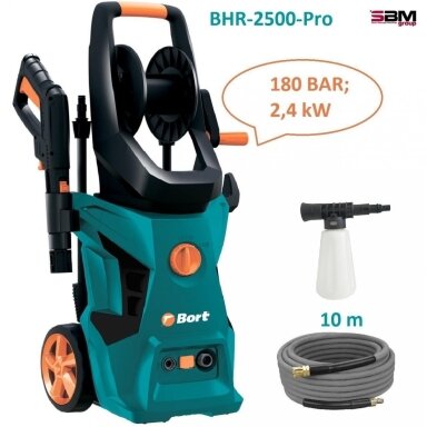 Aukšto slėgio plovykla BORT BHR-2500R-PRO Aukšto slėgio plovykla BORT BHR-2500R-PRO