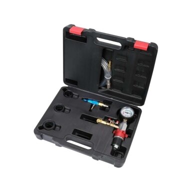 Aušinimo sistemos vakuuminio užpildymo komplektas 6 vnt. YATO YT-72996 Aušinimo sistemos vakuuminio užpildymo komplektas 6 vnt. YATO YT-72996