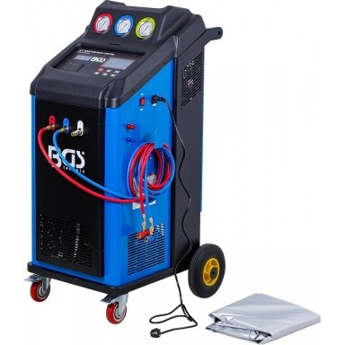 Automatinė automobilinių kondicionierių diagnostikos ir pildymo stotelė | LCD ekranas | R134a/R1234yf sistemoms BGS