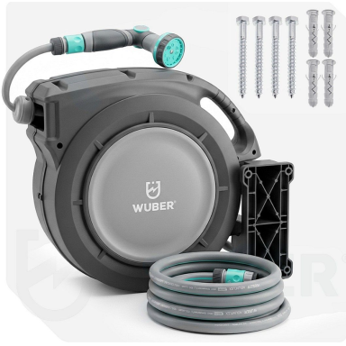 Automatinė sodo žarnos ritė WUBER 20 m Automatinė sodo žarnos ritė WUBER 20 m