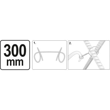 Automatinis armatūros vielos sukiklis 310mm YATO