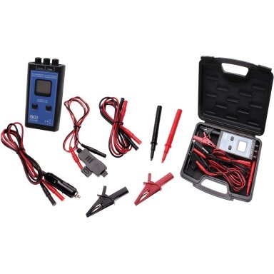 Automobilinis įtampos ir srovės testeris 1-48V BGS 8890 Automobilinis įtampos ir srovės testeris 1-48V BGS 8890