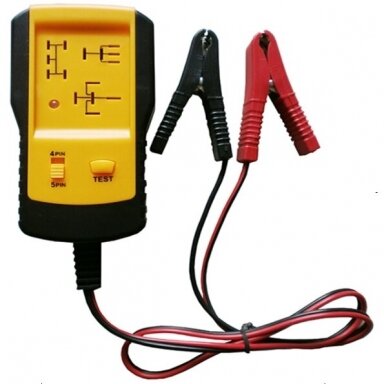 Automobilinis relių testeris 12V Automobilinis relių testeris 12V