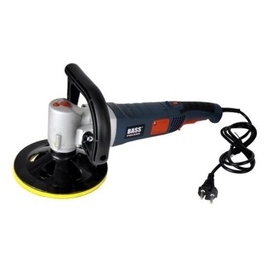Automobilio poliruoklis BASS 1350W 180mm Bass Polska BP-5117 Automobilio poliruoklis BASS 1350W 180mm Bass Polska BP-5117