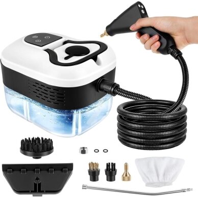 Aukšto slėgio garų valytuvas 1500W 1.2L Aukšto slėgio garų valytuvas 1500W 1.2L