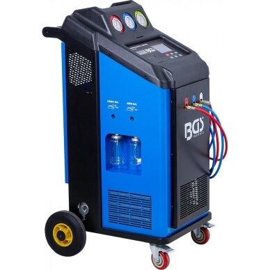 Automatinė automobilinių kondicionierių diagnostikos ir pildymo stotelė | LCD ekranas | R134a/R1234yf sistemoms BGS 3