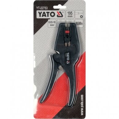 Automatinės izoliacinės replės 0.03-10mm2 Yato YT-22753 2 Automatinės izoliacinės replės 0.03-10mm2 Yato YT-22753 2