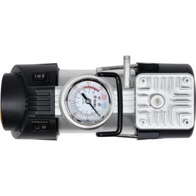 Automobilinis oro kompresorius su Led lempa 12V 180W 3 Automobilinis oro kompresorius su Led lempa 12V 180W 3