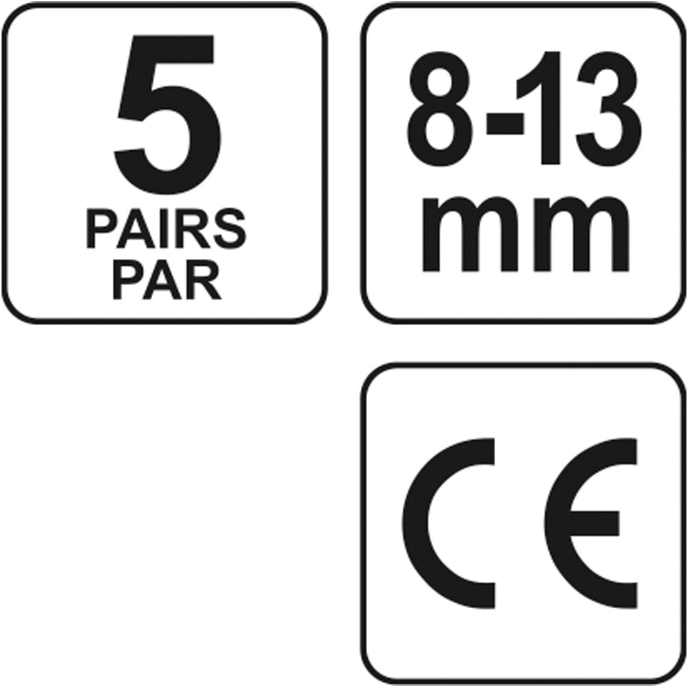 Ausų kamšteliai 28dB 5 poros YATO 3 Ausų kamšteliai 28dB 5 poros YATO 3