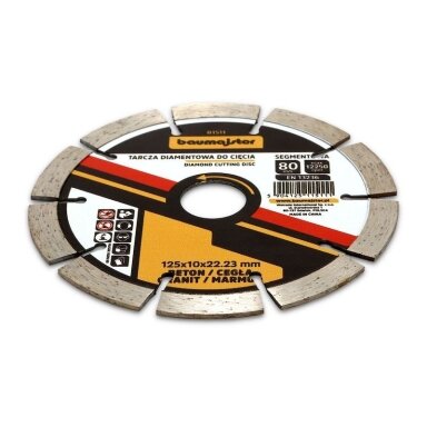 Baumajster deimantinis diskas 125x2mm Baumajster deimantinis diskas 125x2mm