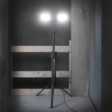 Battery work light TOWER 5 CONNECT with tripod, 5000 lm, car CAS, Scangrip 5 Battery work light TOWER 5 CONNECT with tripod, 5000 lm, car CAS, Scangrip 5