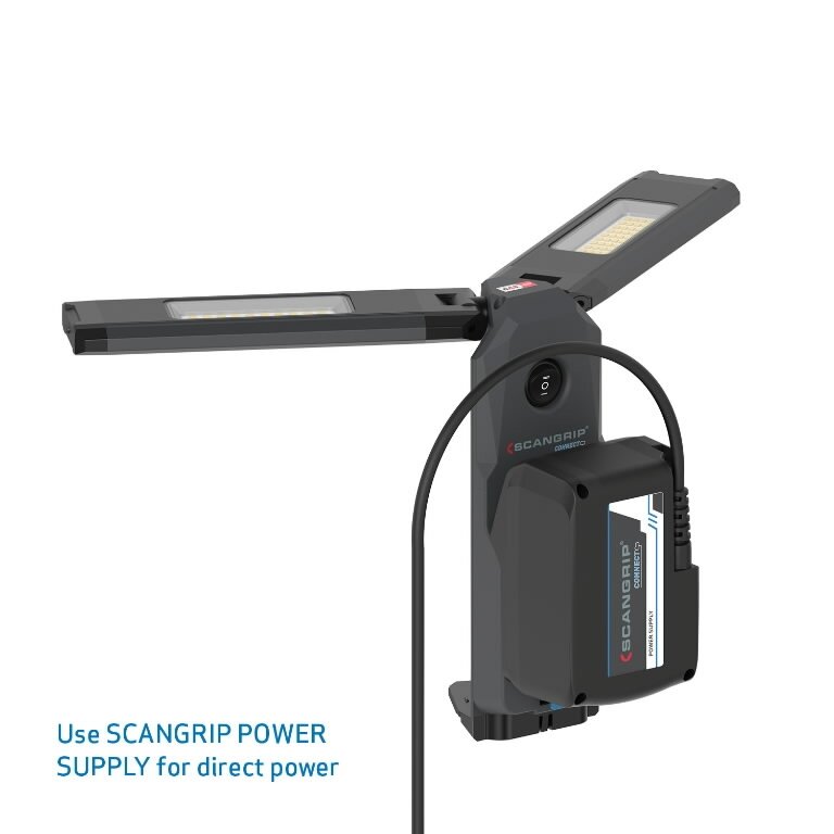 Battery work light TOWER COMPACT CONNECT with tripod, 2500 l CAS, Scangrip 2 Battery work light TOWER COMPACT CONNECT with tripod, 2500 l CAS, Scangrip 2
