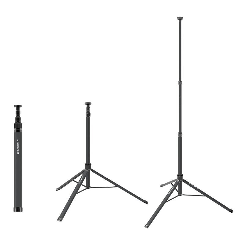 Battery work light TOWER COMPACT CONNECT with tripod, 2500 l CAS, Scangrip 8 Battery work light TOWER COMPACT CONNECT with tripod, 2500 l CAS, Scangrip 8