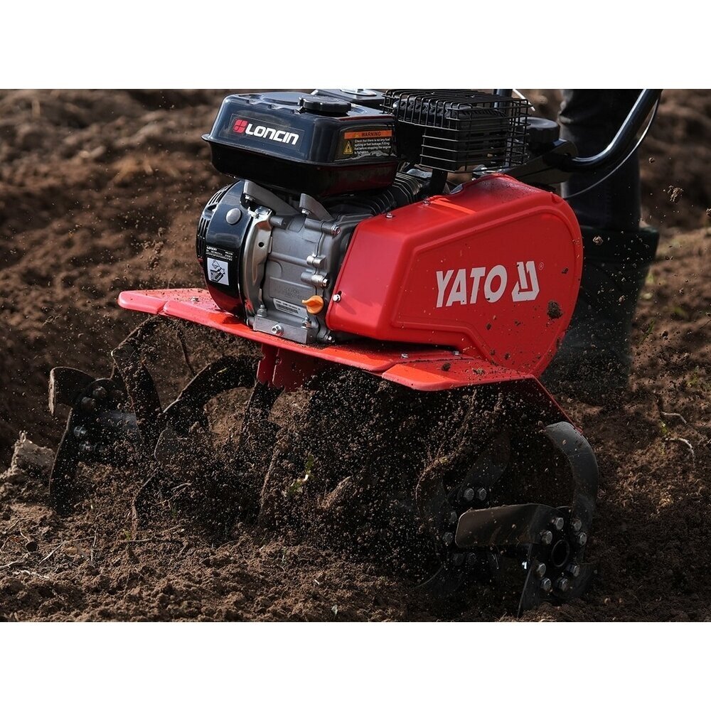 Benzininis motoblokas 196cm³ 35–85cm darbinis plotis YATO YT-85591 13 Benzininis motoblokas 196cm³ 35–85cm darbinis plotis YATO YT-85591 13
